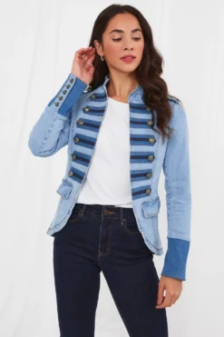 Joe Browns Marta Denim-Jacke Im Military-Stil