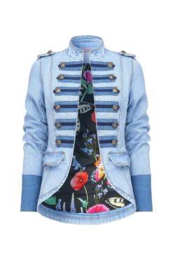 Joe Browns Marta Denim-Jacke Im Military-Stil -Angebote Stil Welt Store K58551s5 scaled