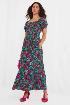 Joe Browns Serena Gesmoktes Boho-Kleid