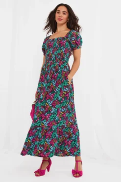 Joe Browns Serena Gesmoktes Boho-Kleid