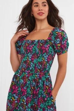 Joe Browns Serena Gesmoktes Boho-Kleid -Angebote Stil Welt Store K58554s4