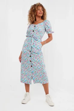 Joe Browns Penny Kleid Mit Knopfleiste