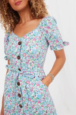 Joe Browns Penny Kleid Mit Knopfleiste -Angebote Stil Welt Store K58557s4