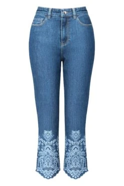 Joe Browns Carla Cropped-Jeans Mit Zierausschnitten -Angebote Stil Welt Store K58571s5
