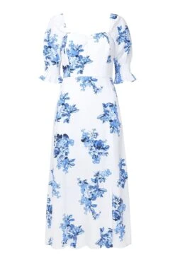 Joe Browns Clarissa Geblümtes Kleid Aus Leinenmischung -Angebote Stil Welt Store K58593s5