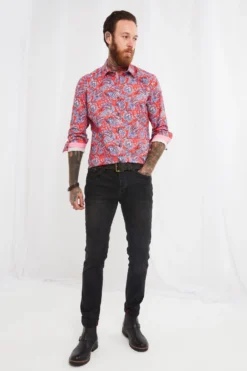 Joe Browns Perfect Hemd Mit Paisley-Muster -Angebote Stil Welt Store K59464s3 scaled