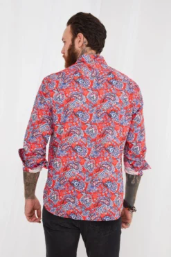 Joe Browns Perfect Hemd Mit Paisley-Muster -Angebote Stil Welt Store K59464s4 scaled