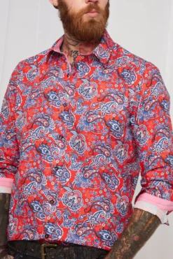 Joe Browns Perfect Hemd Mit Paisley-Muster -Angebote Stil Welt Store K59464s5 scaled