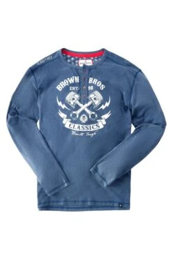 Joe Browns Rev The Engine Henley-T-Shirt -Angebote Stil Welt Store K59485s5