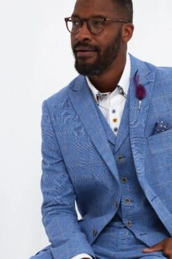 Joe Browns Sensational Linen Mix Check Blazer -Angebote Stil Welt Store K61849s4