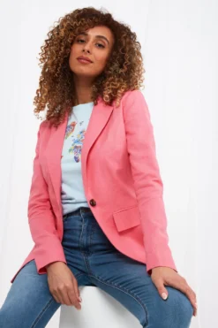 Joe Browns The Line Mix Lucy Anzugjacke Mit Leinenanteil