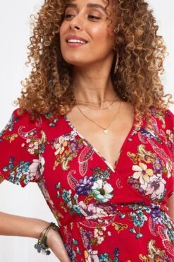 Joe Browns Kleid Mit Fröhlichen Blumen -Angebote Stil Welt Store K62508s5