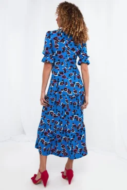 Joe Browns Alluring Kleid Mit Animalprint -Angebote Stil Welt Store K62531s3 scaled