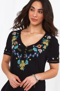 Joe Browns Flora Bestickte Tunika -Angebote Stil Welt Store K62544s4 scaled