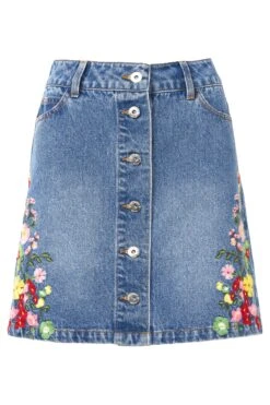 Joe Browns Fabulous Flora Denimrock -Angebote Stil Welt Store K62558s5