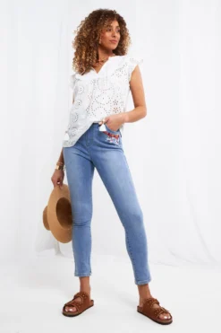 Joe Browns Oh Happy Days Crop-Jeans -Angebote Stil Welt Store K62570s3 scaled