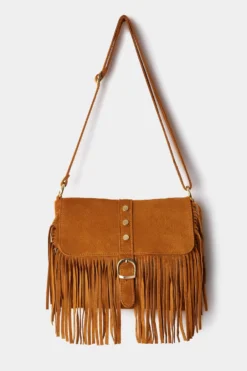 Joe Browns Free Spirit Tasche Aus Veloursleder