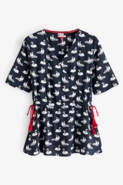 Joe Browns Kurzärmeliges Wickel-Top