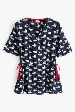 Joe Browns Kurzärmeliges Wickel-Top