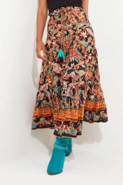 Joe Browns Maxirock Mit Paisley-Muster Und Pailletten