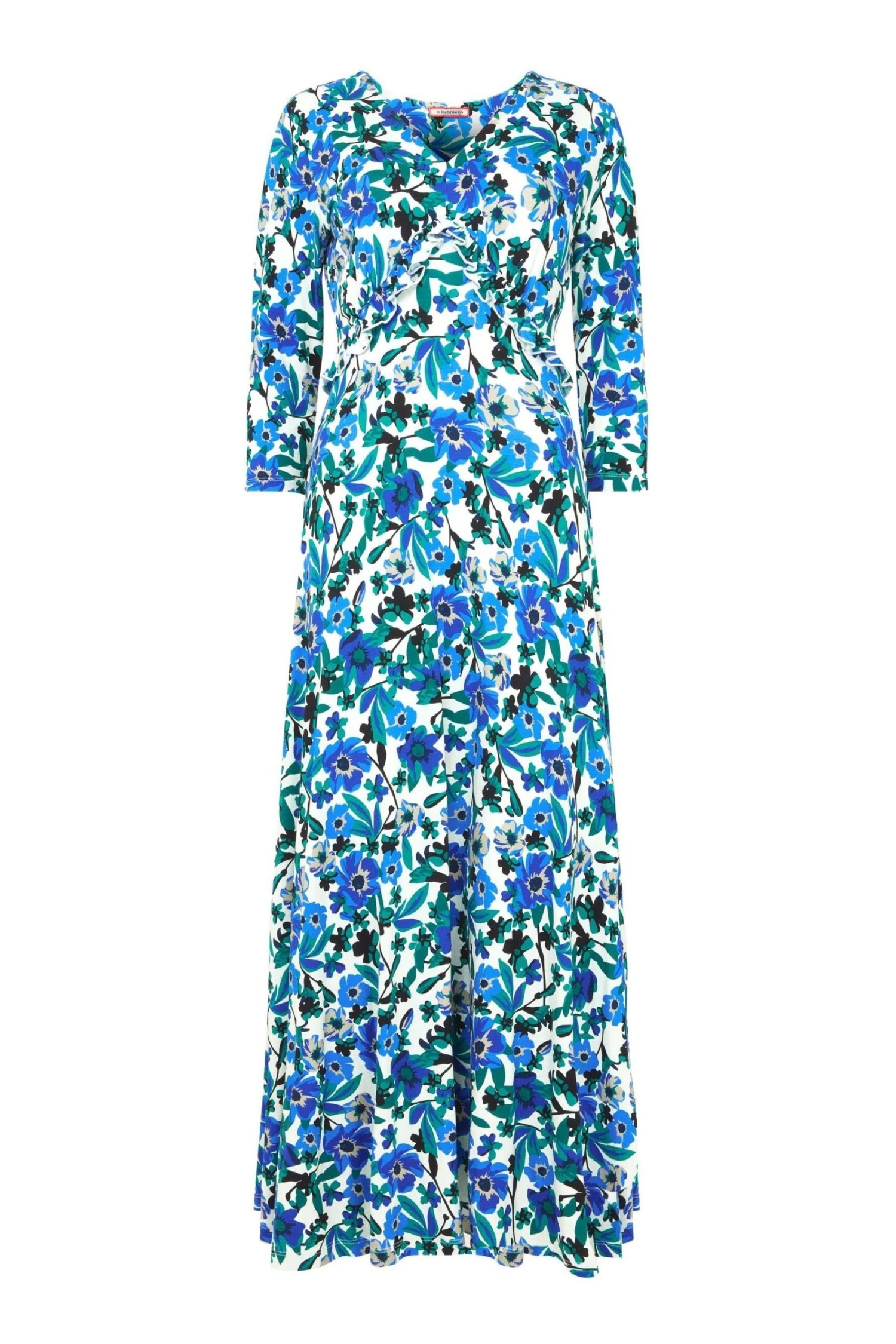 Joe Browns Geblümtes Jersey-Kleid Mit V-Ausschnitt 5 Joe Browns Geblümtes Jersey-Kleid Mit V-Ausschnitt – Bild 5