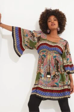 Joe Browns Fließendes Minikleid Mit Boho-Muster