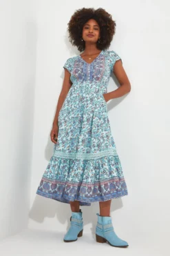 Joe Browns Maxikleid Mit Rüschensaum -Angebote Stil Welt Store N25331s3 scaled