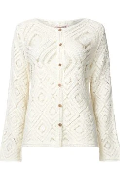 Joe Browns Gehäkelte Jacke Mit Ausgestellten Ärmeln -Angebote Stil Welt Store N25337s5