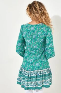 Joe Browns Minikleid Mit Gemusterter Bordüre Und Bindeband In Der Taille -Angebote Stil Welt Store N25339s3