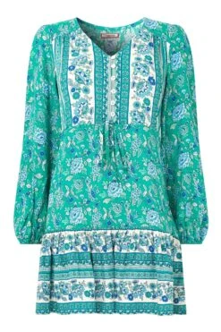 Joe Browns Minikleid Mit Gemusterter Bordüre Und Bindeband In Der Taille -Angebote Stil Welt Store N25339s5