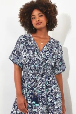 Joe Browns Maxikleid Mit Kachelmuster -Angebote Stil Welt Store N25358s3