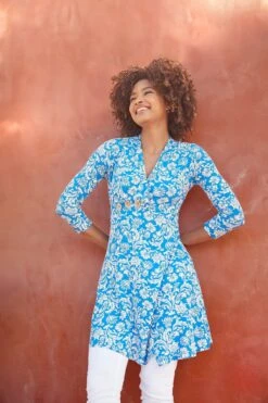 Joe Browns Geblümte Tunika Mit Biesen