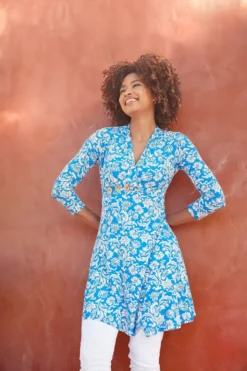 Joe Browns Geblümte Tunika Mit Biesen