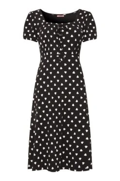 Joe Browns Jerseykleid Mit Herzmuster, Monochrom -Angebote Stil Welt Store N76330s5