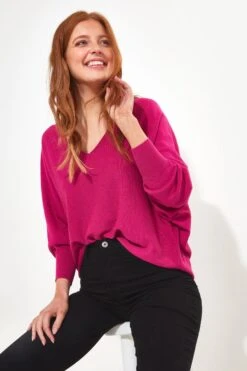 Joe Browns Pullover In Relaxed Fit Mit V-Ausschnitt