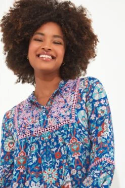 Joe Browns Boutique Geblümtes Oberteil Mit Bindeband -Angebote Stil Welt Store N76374s5