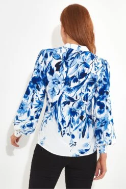 Joe Browns Florale Bluse Mit Schluppe Und Ballonärmeln 10 Joe Browns Florale Bluse Mit Schluppe Und Ballonärmeln -Angebote Stil Welt Store N76379s4