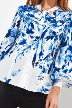 Joe Browns Florale Bluse Mit Schluppe Und Ballonärmeln 12 Joe Browns Florale Bluse Mit Schluppe Und Ballonärmeln -Angebote Stil Welt Store N76379s6
