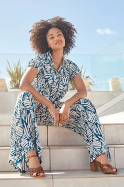 Joe Browns Bluse Mit Abstraktem Farnmuster