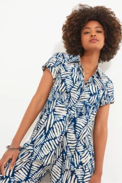 Joe Browns Bluse Mit Abstraktem Farnmuster -Angebote Stil Welt Store N76380s4 scaled