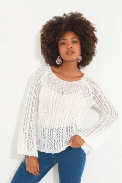 Joe Browns Strukturierter Strickpullover Mit Raglan-Ärmeln