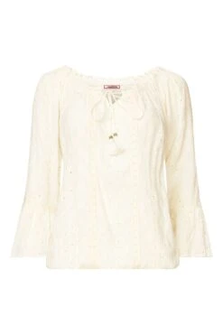 Joe Browns Crinkle-Top Mit Stickerei -Angebote Stil Welt Store N76384s5