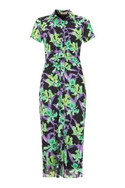 Joe Browns Tropisch Geblümtes, Figurbetontes Midikleid -Angebote Stil Welt Store N76386s5