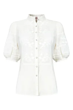 Joe Browns Bestickte Bluse Mit Rüschenkragen -Angebote Stil Welt Store N76396s5 scaled