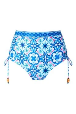 Joe Browns Bikinihose Aus Recyclingmaterial Mit Hohem Bund Und Kachelmuster -Angebote Stil Welt Store N76401s4