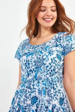 Joe Browns Gezurrtes Maxikleid Mit Blümchenmuster -Angebote Stil Welt Store N76415s5