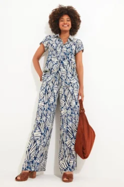 Joe Browns Kombi-Hosen Mit Abstraktem Farn-bedruckt -Angebote Stil Welt Store N76417s3 scaled