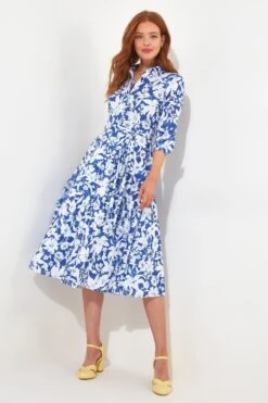 Joe Browns Florales Hemdkleid Mit Bindegürtel -Angebote Stil Welt Store N76433s6