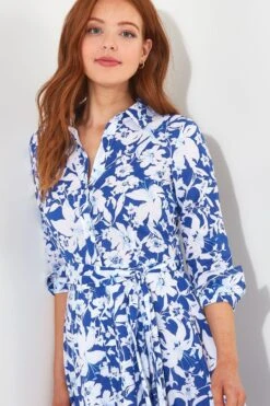 Joe Browns Florales Hemdkleid Mit Bindegürtel -Angebote Stil Welt Store N76433s7