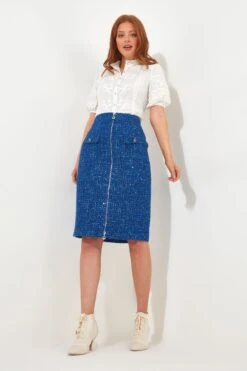 Joe Browns Bleistiftrock Aus Bouclé-Tweed -Angebote Stil Welt Store N76435s3